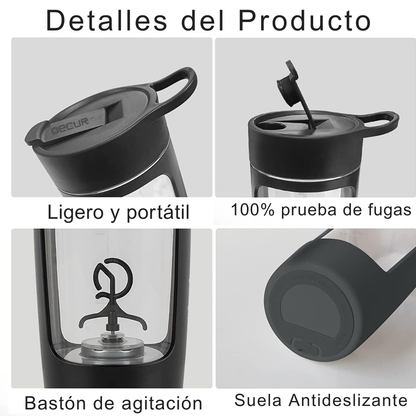 Botella mezcladora eléctrica