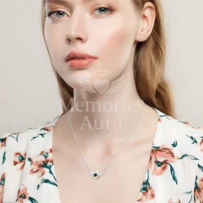Collar con proyección y foto personalizada